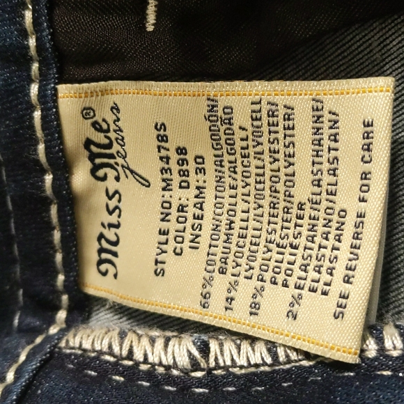 MISS ME Hailey Skinny Jeans ~ NEW - Picture 9 of 12